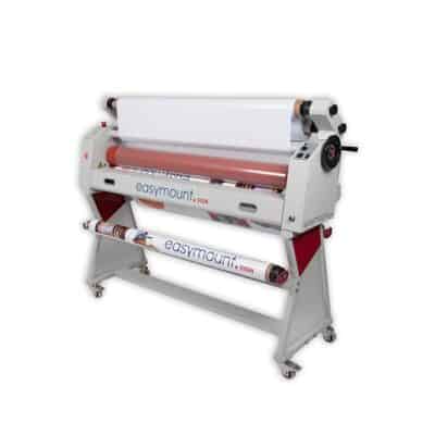 CLC | A machine with the Easymount Sign 1400 Cold Wide Format Laminator and a roll of paper.