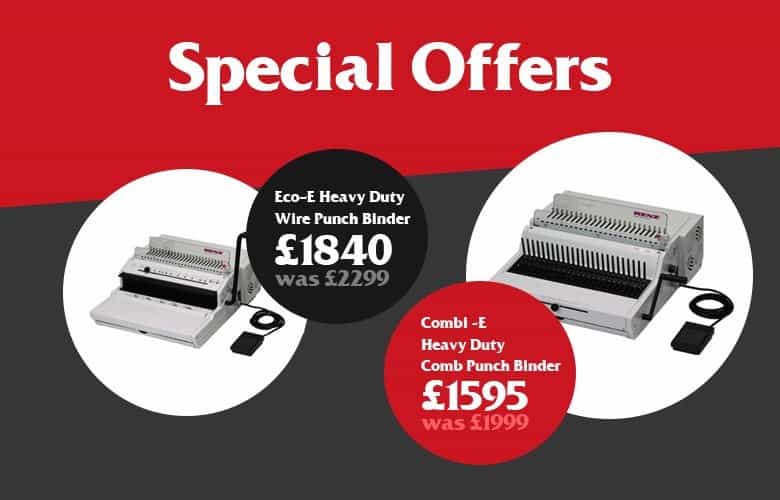 CLC | A black and white machine with the words special offers at CLC.
