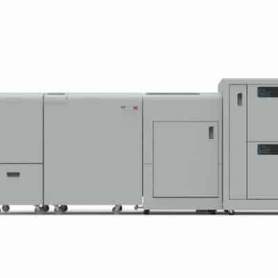 CLC | An image of a BM4035 Booklet Making System on a white background.